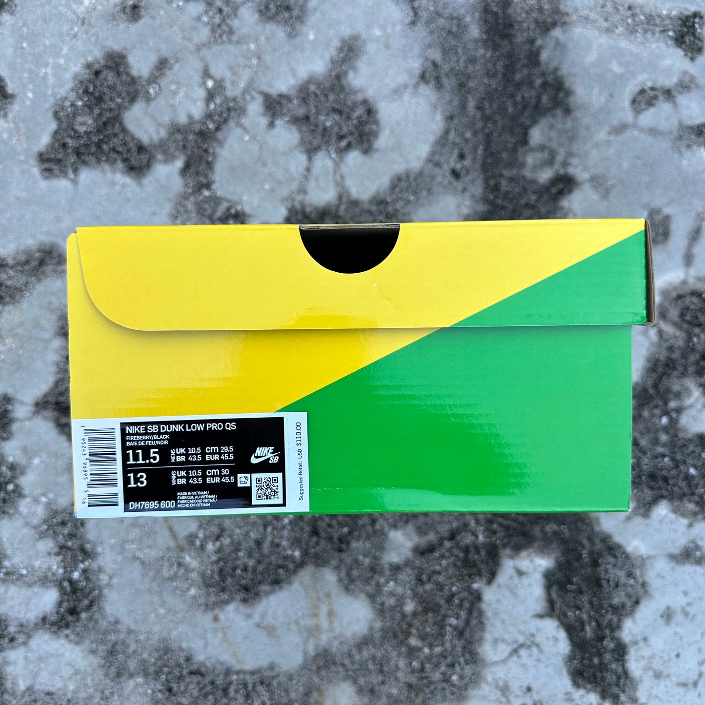 Nike Dunk SB Parra Abstract Art Size 11.5 DH7695-600