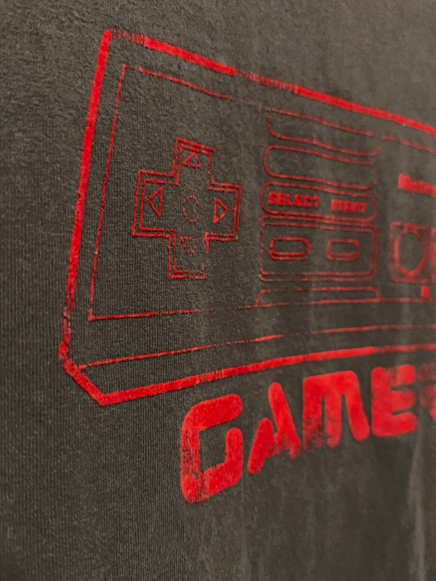 2000s Nintendo Gamer Joystick Graphic T-Shirt XL