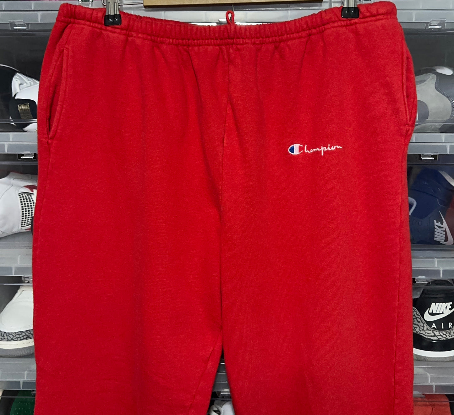 Vintage Champion Sweatpants Embroidered Logo XL