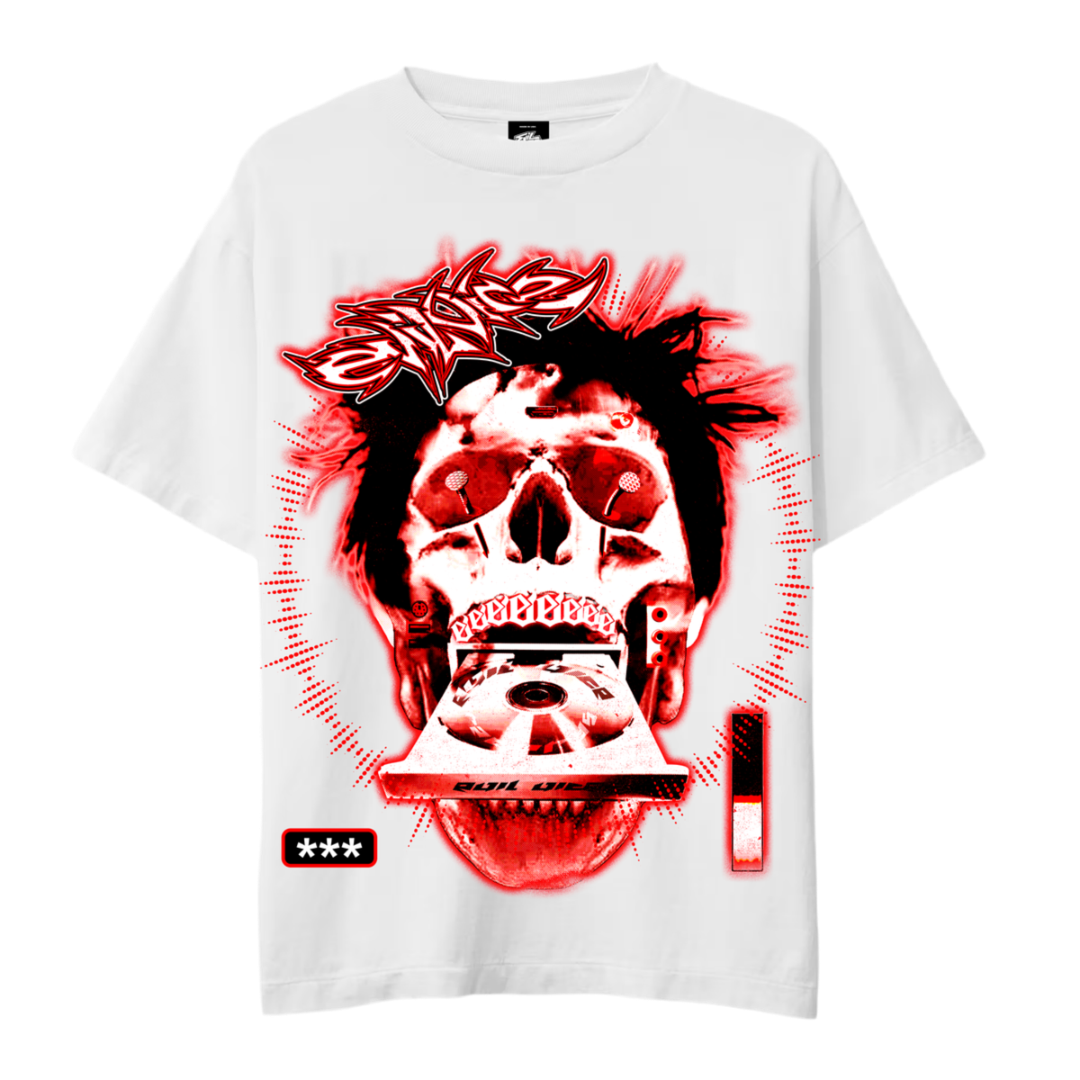 EVIL VICE DEMON RECORDS TEE