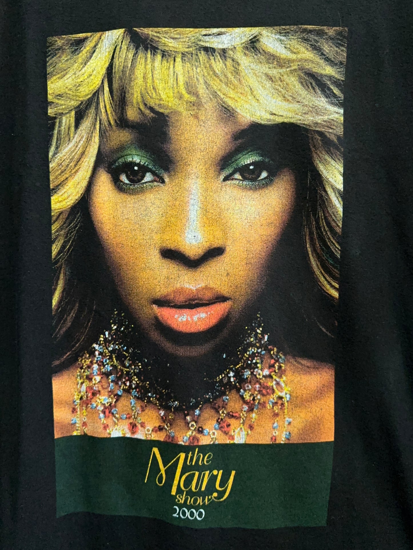 2000 Mary J Blige Tour Tee XL RARE