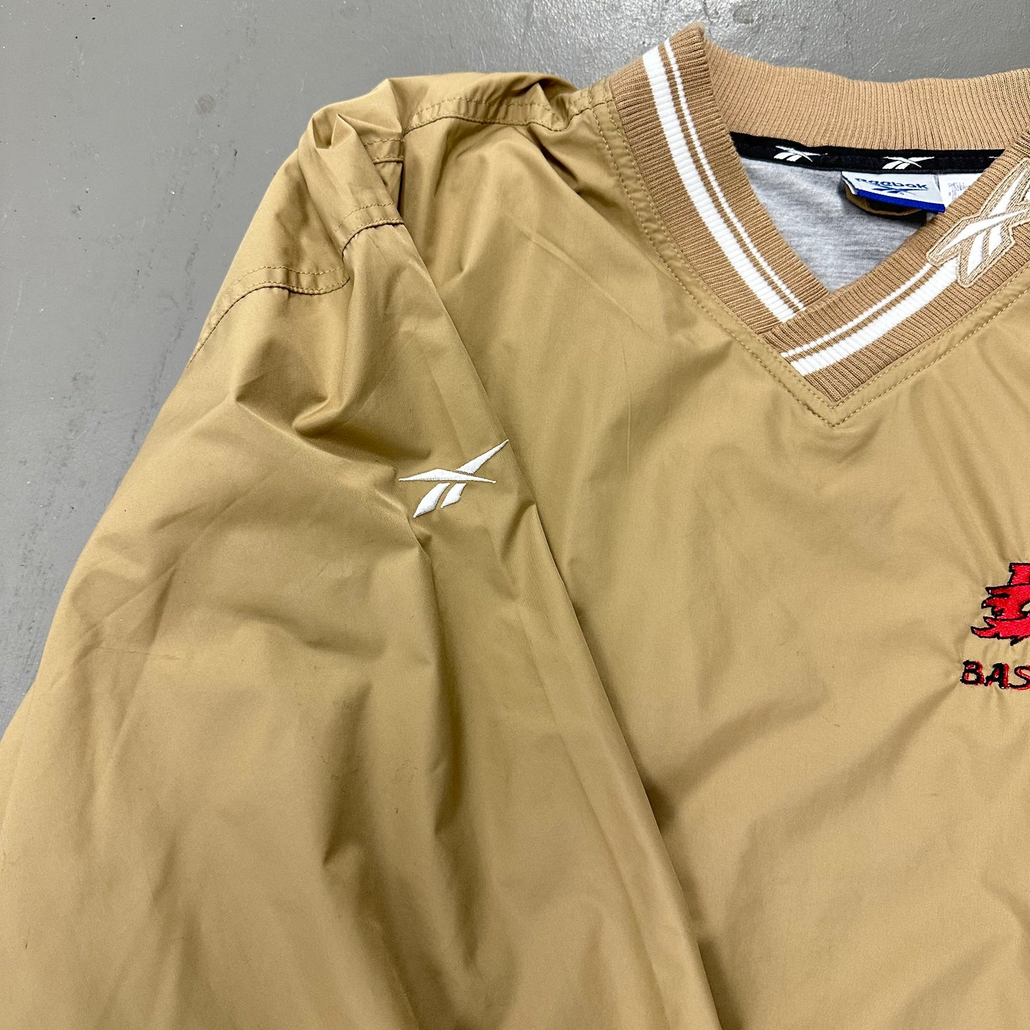 Vintage Reebok Miami Heat Pullover Windbreaker XL