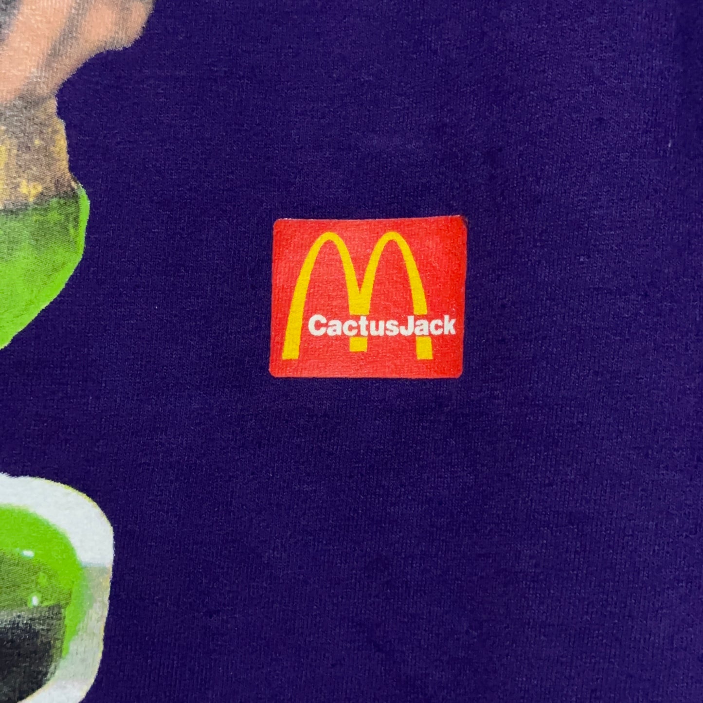 Travis Scott x McDonald's Cactus Jack Sauce T-Shirt XXL