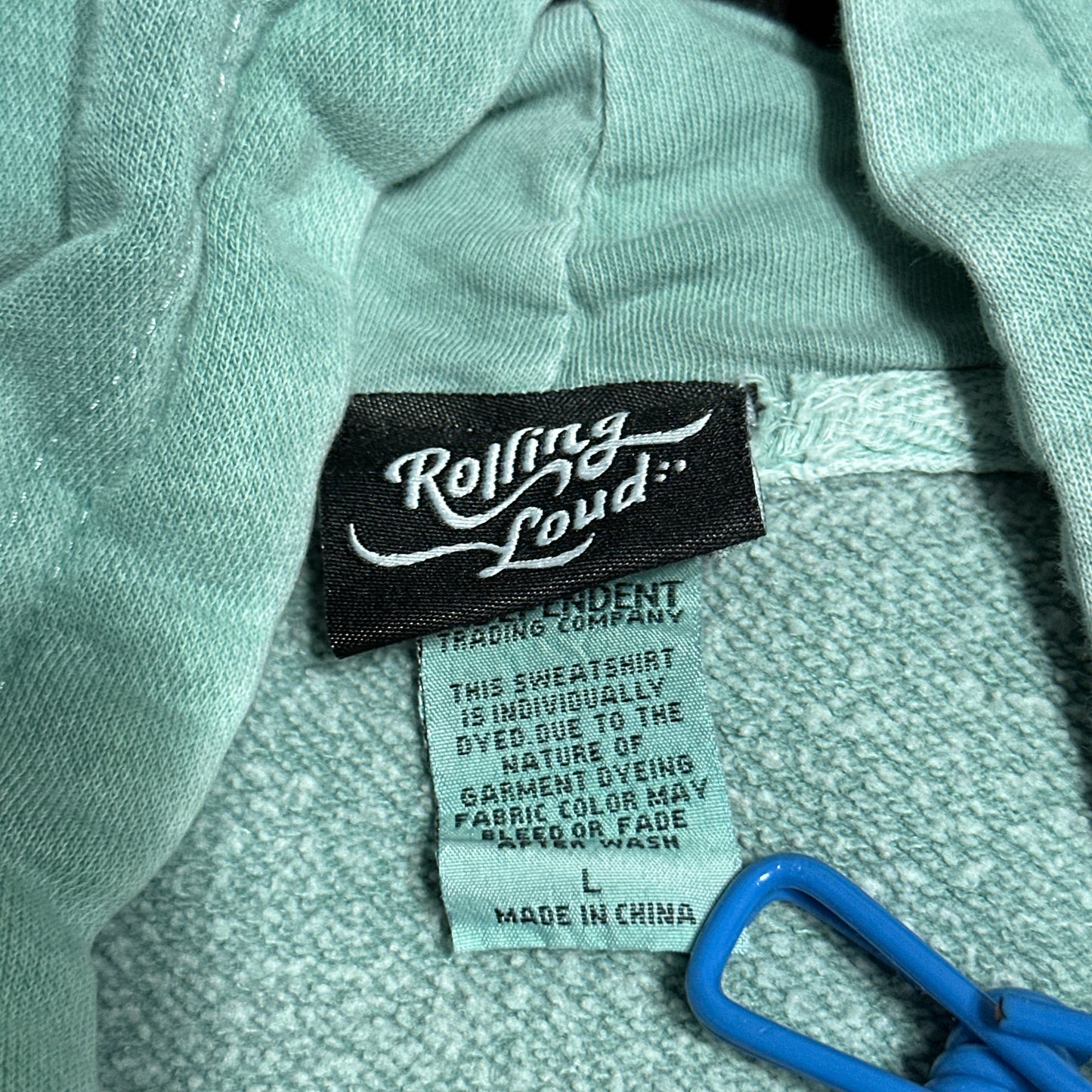 2019 Rolling Loud Miami Event Tour Official Merch Hoodie Large
