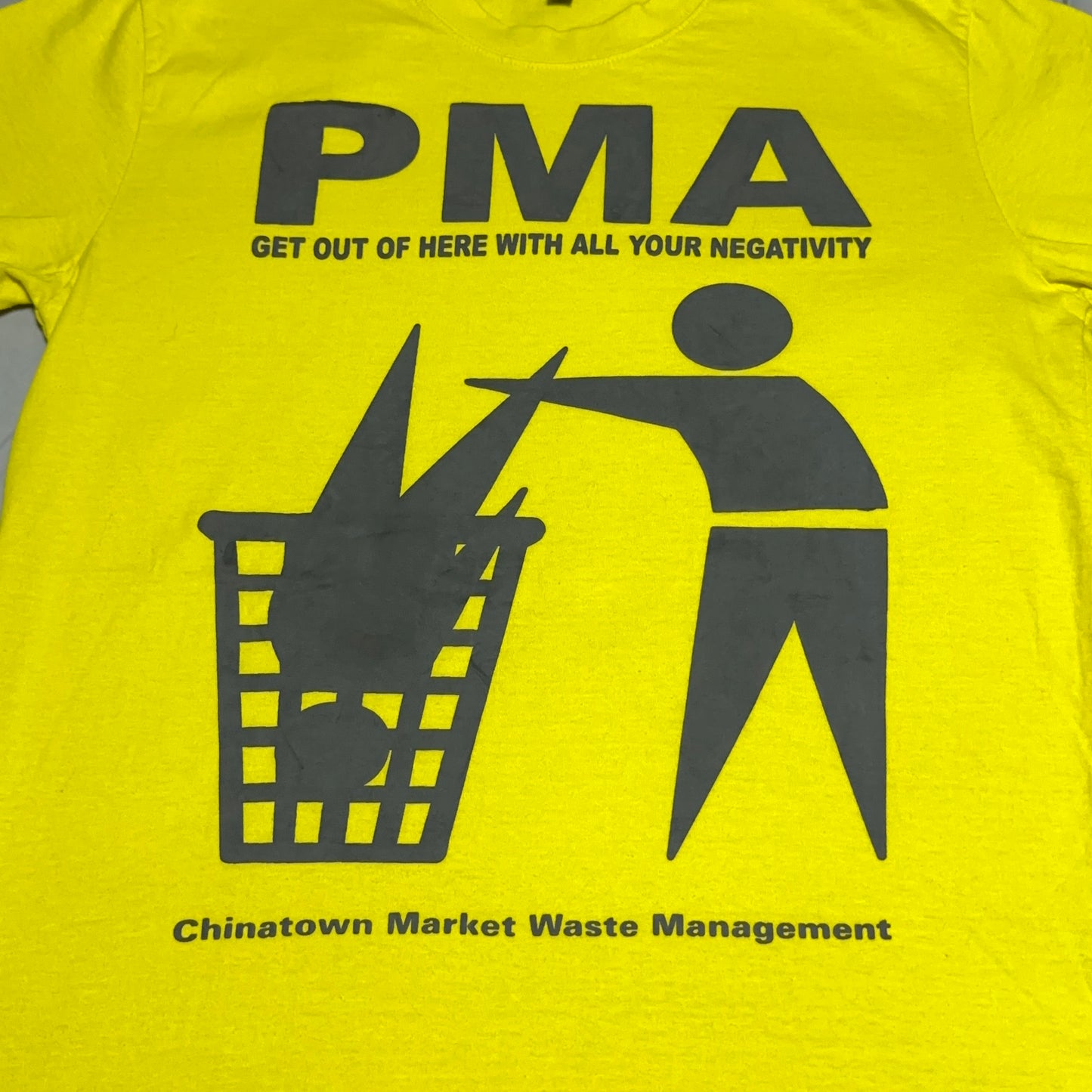Chinatown Market PMA Positive Mental Attitude Graphic Tee Large