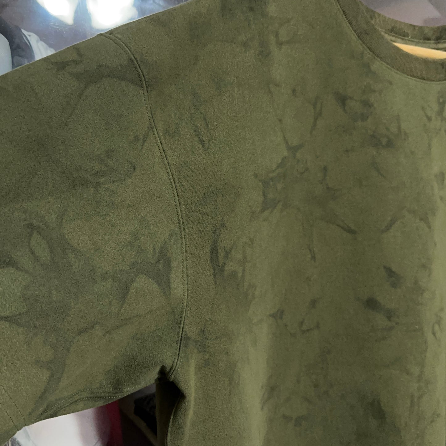 Travis Scott x Air Jordan Cactus Jack Embroidered Olive Tee Large