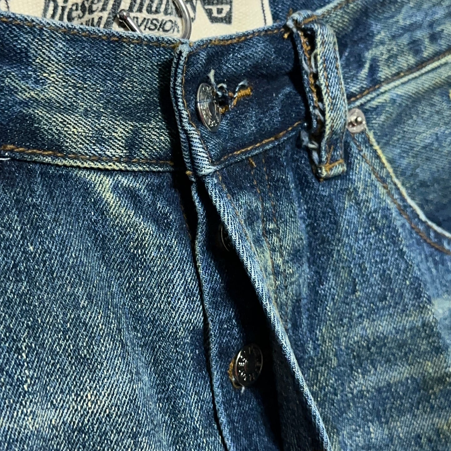 Vintage Diesel Kratt Distressed Denim Jeans 32x34