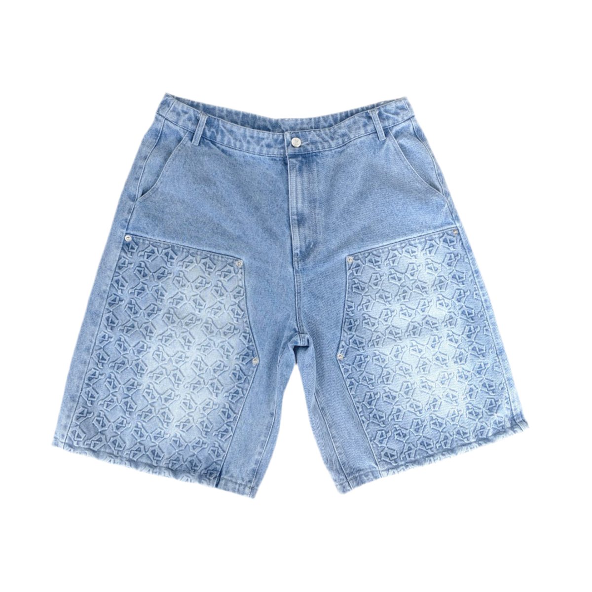 EVIL VICE MONOGRAM JEAN SHORTS