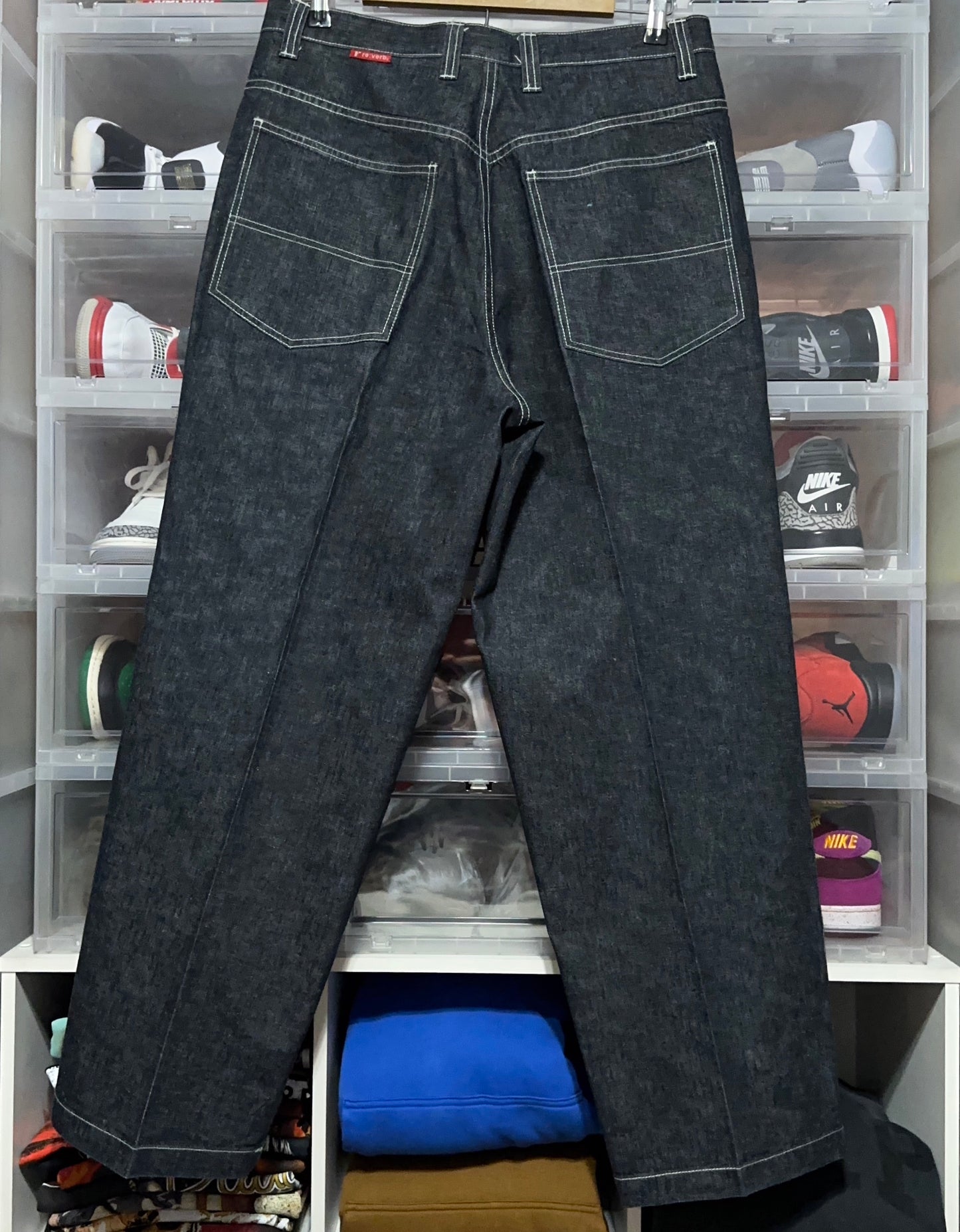 Y2K REVERB Loose Fit Wide Leg Baggy Jeans Size 34
