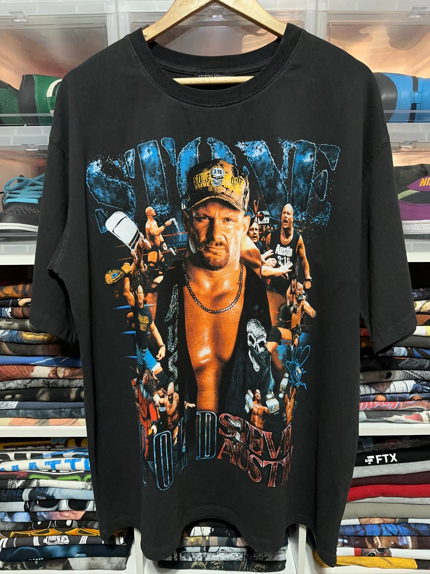 Marino Morwood Stone Cold Steve Austin Graphic Rap Tee XL