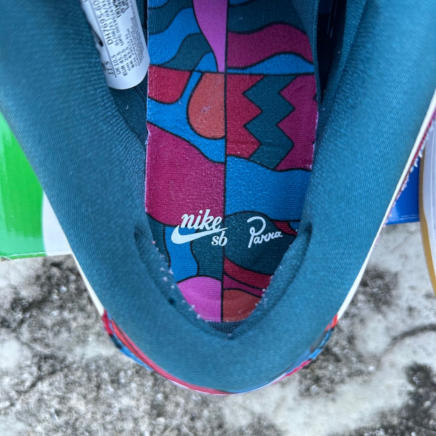 Nike Dunk SB Parra Abstract Art Size 11.5 DH7695-600