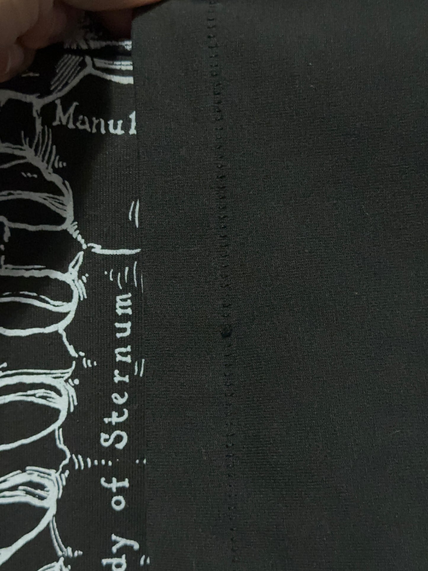 90s Leslie Arwin Skeleton All Over Print Tee XL
