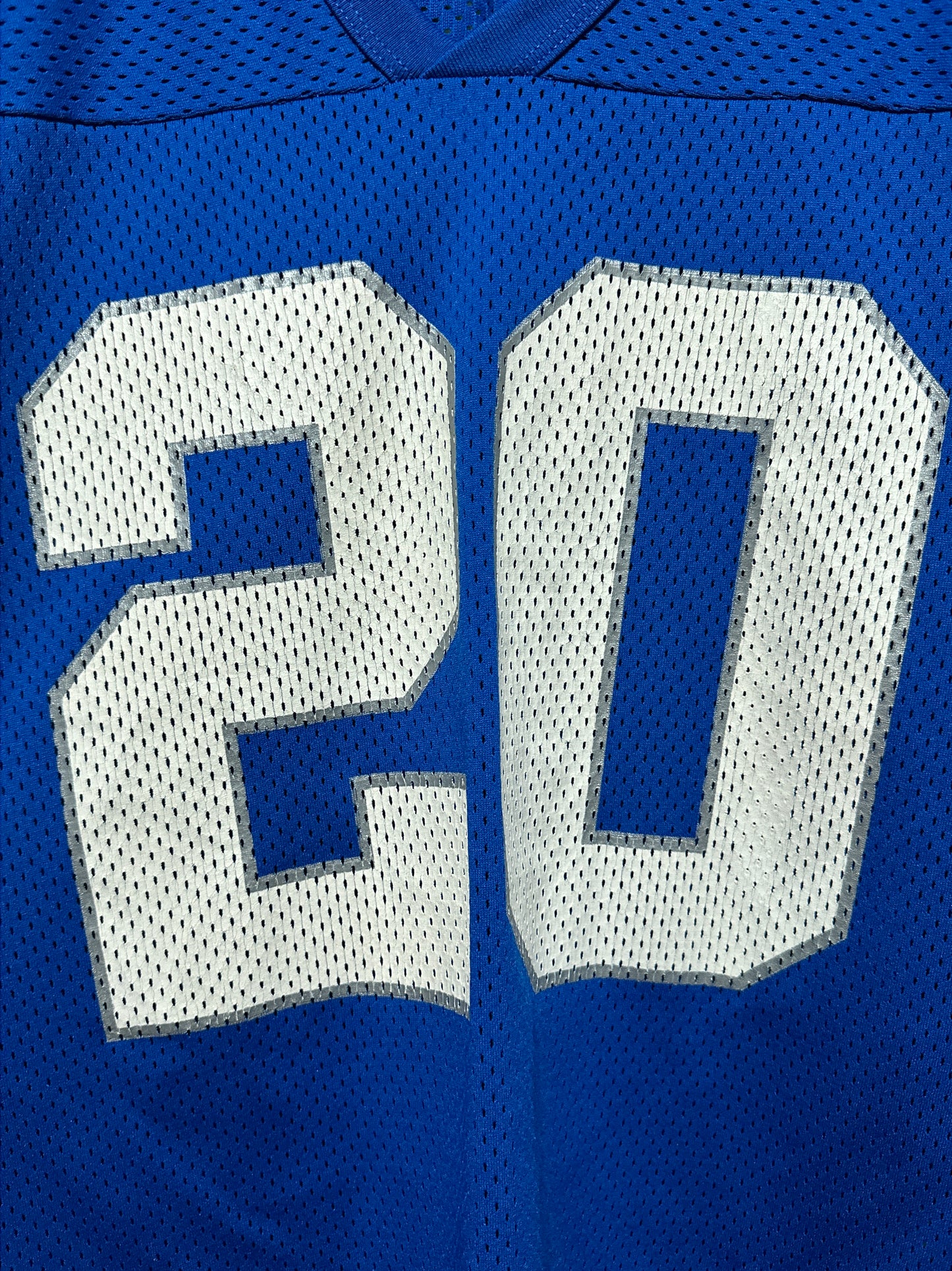 Vintage Detroit Lions Barry Sanders Logo 7 NFL Football Jersey XL