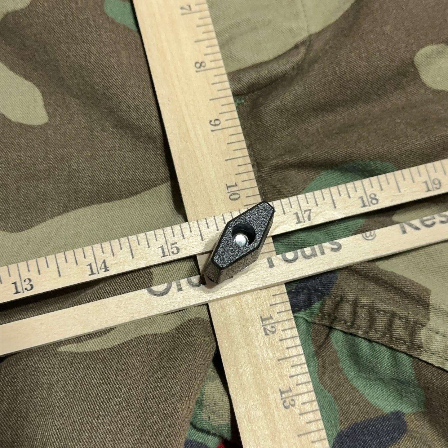 2000s Military Woodland Camo Cargo Pants Size Large