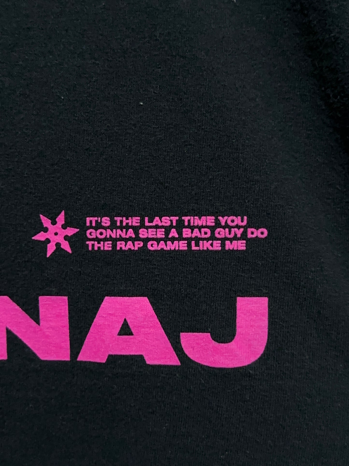 2018 Nicki Minaj Chun Li Promo Long Sleeve Rap Tee