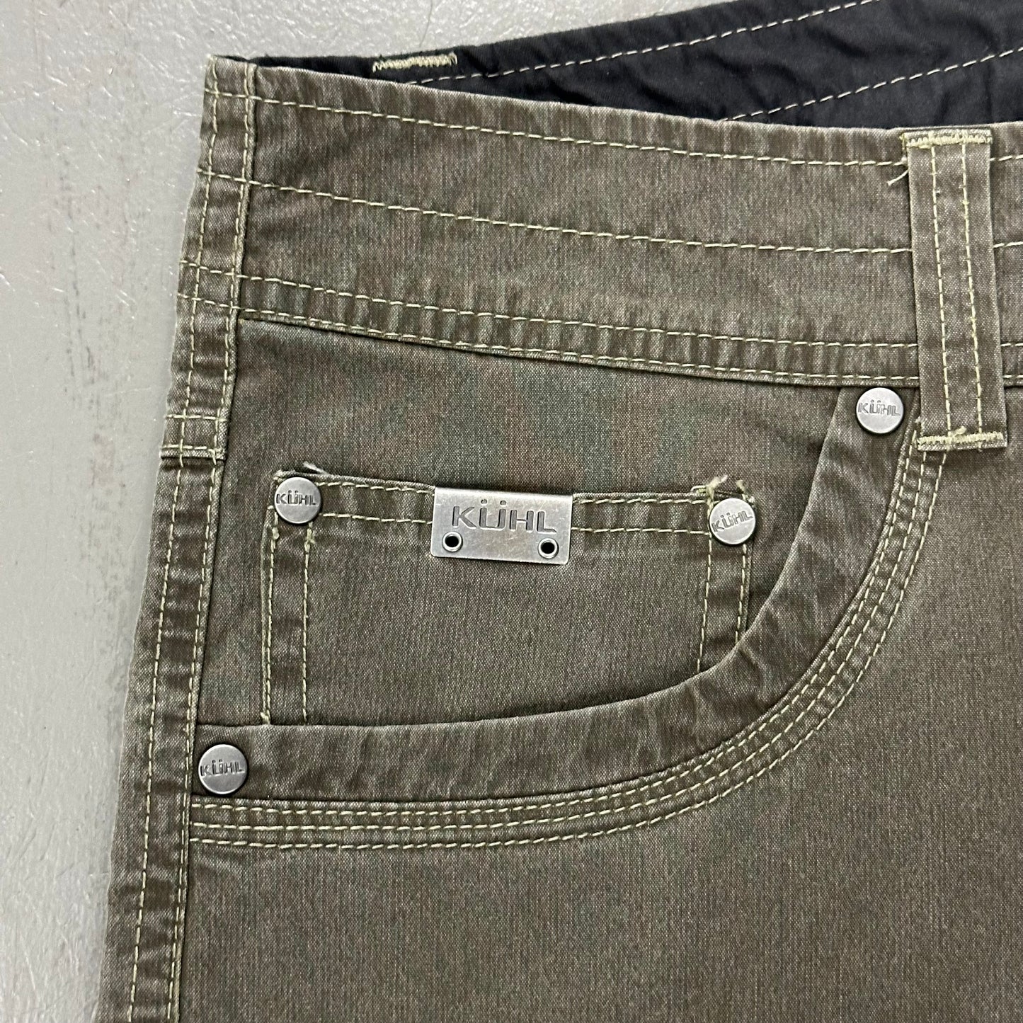 Kuhl Revolvr Vintage Patina Dye Hiking Pants Size 34x34