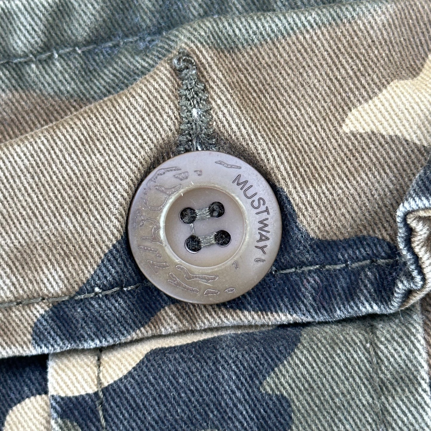 Mustway Military 9 Pocket Camo Cargo Pants Size 42