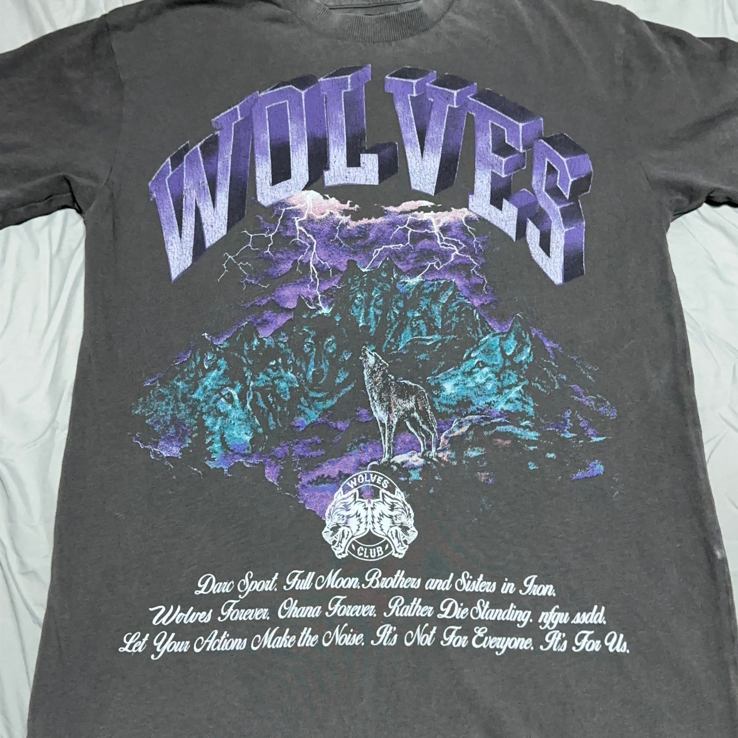Darc Sport Wolves Club Ohana Tour 2023 Tee Small