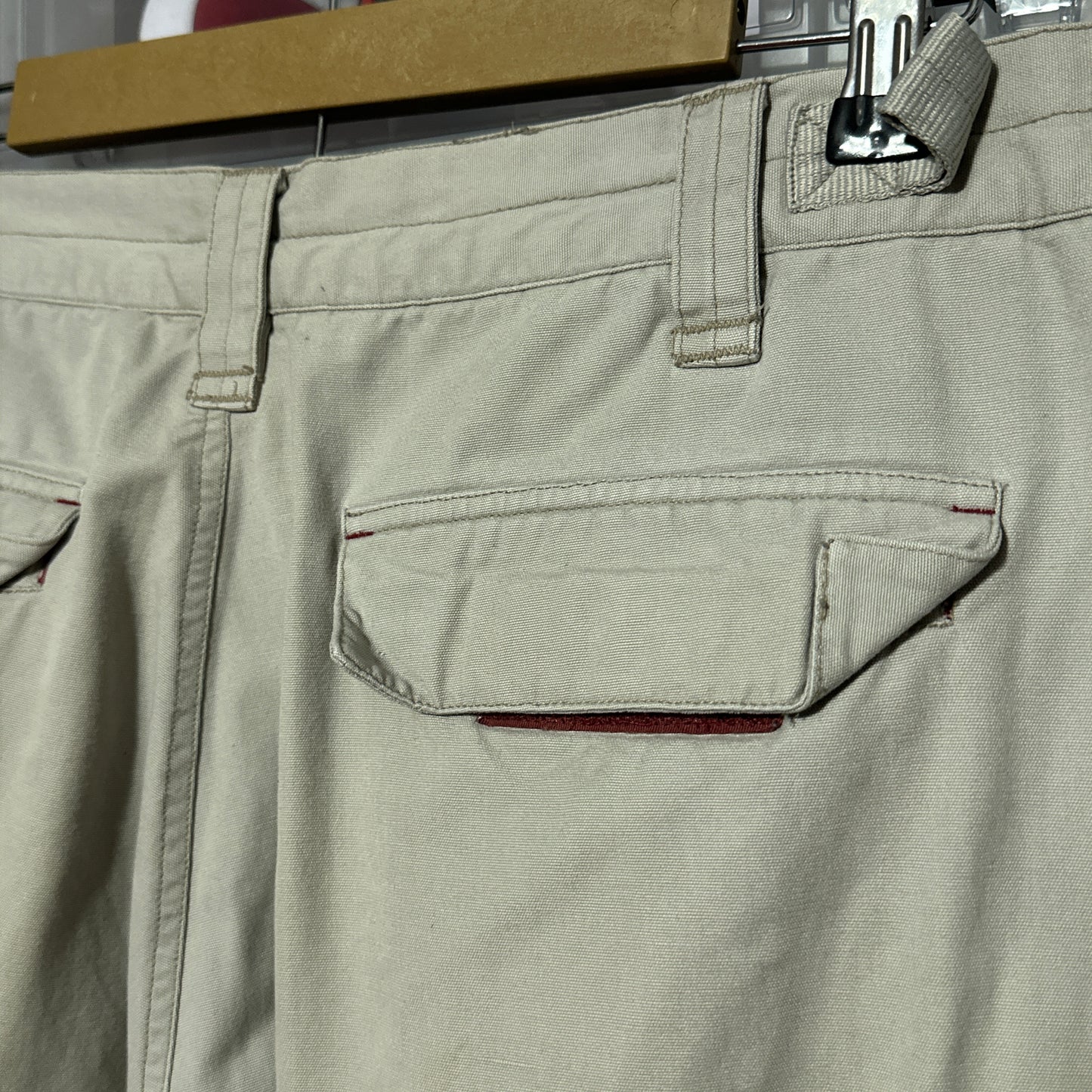 Y2K Nesi AG Skater Cargo Parachute Baggy Pants Size 34