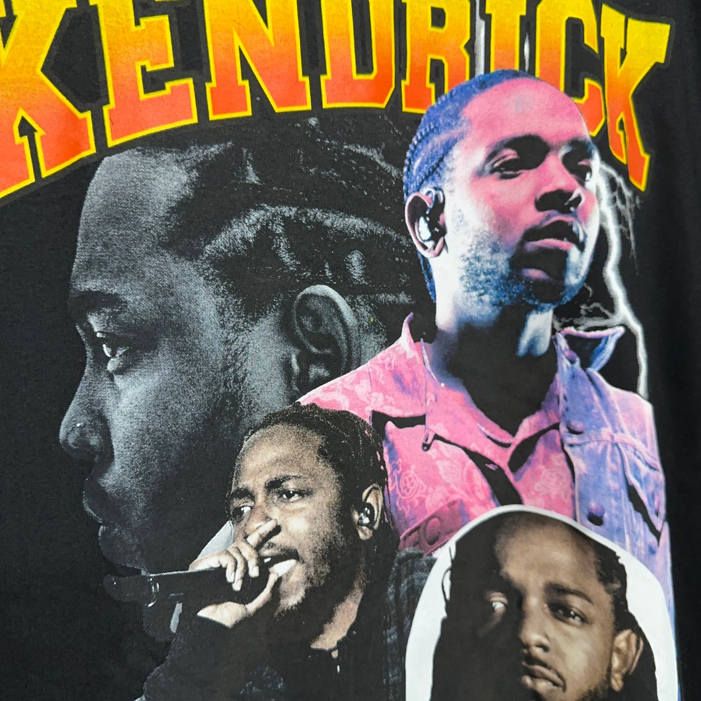 Kendrick Lamar Photo Graphic Rap Tee XL