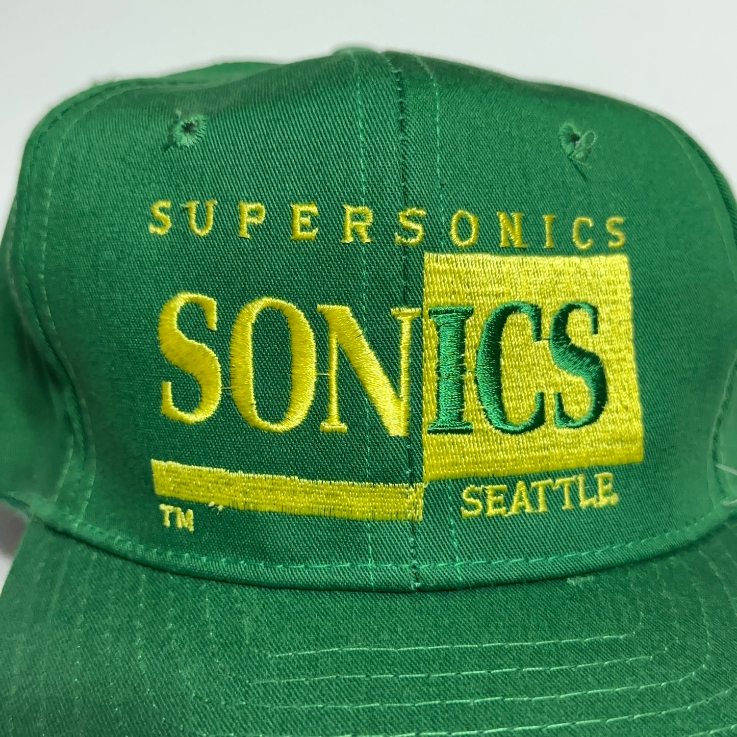 Vintage 90s Seattle SuperSonics NBA Snapback Hat
