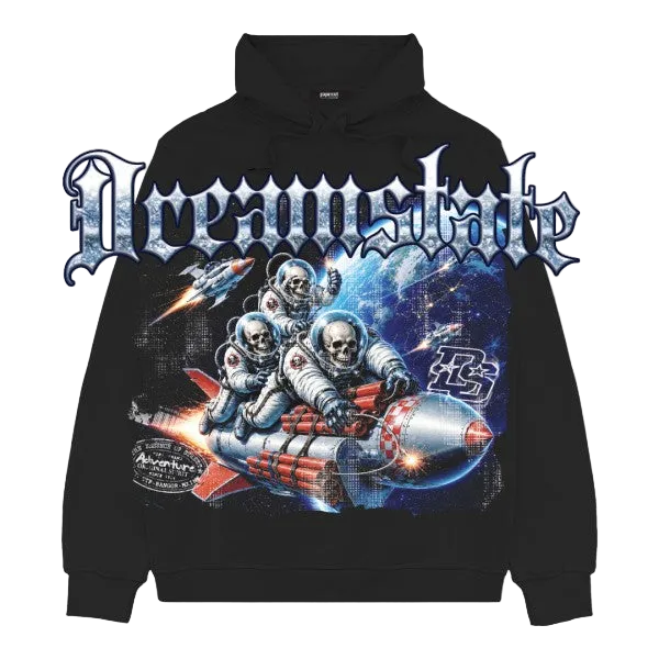 DREAM STATE HOODIE BLACK