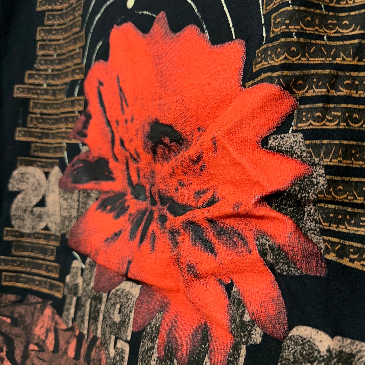 Travis Scott Utopia Circus Maximus Delestro Echoes Tour Tee Large