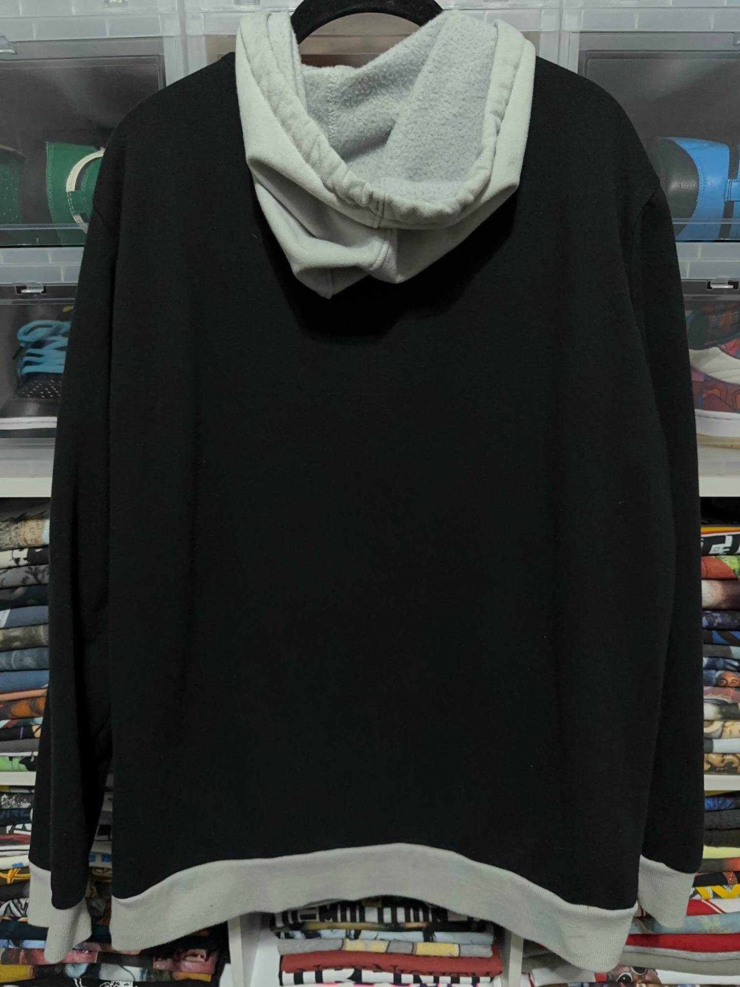 FUBU Spellout Retro Pullover Hoodie Large
