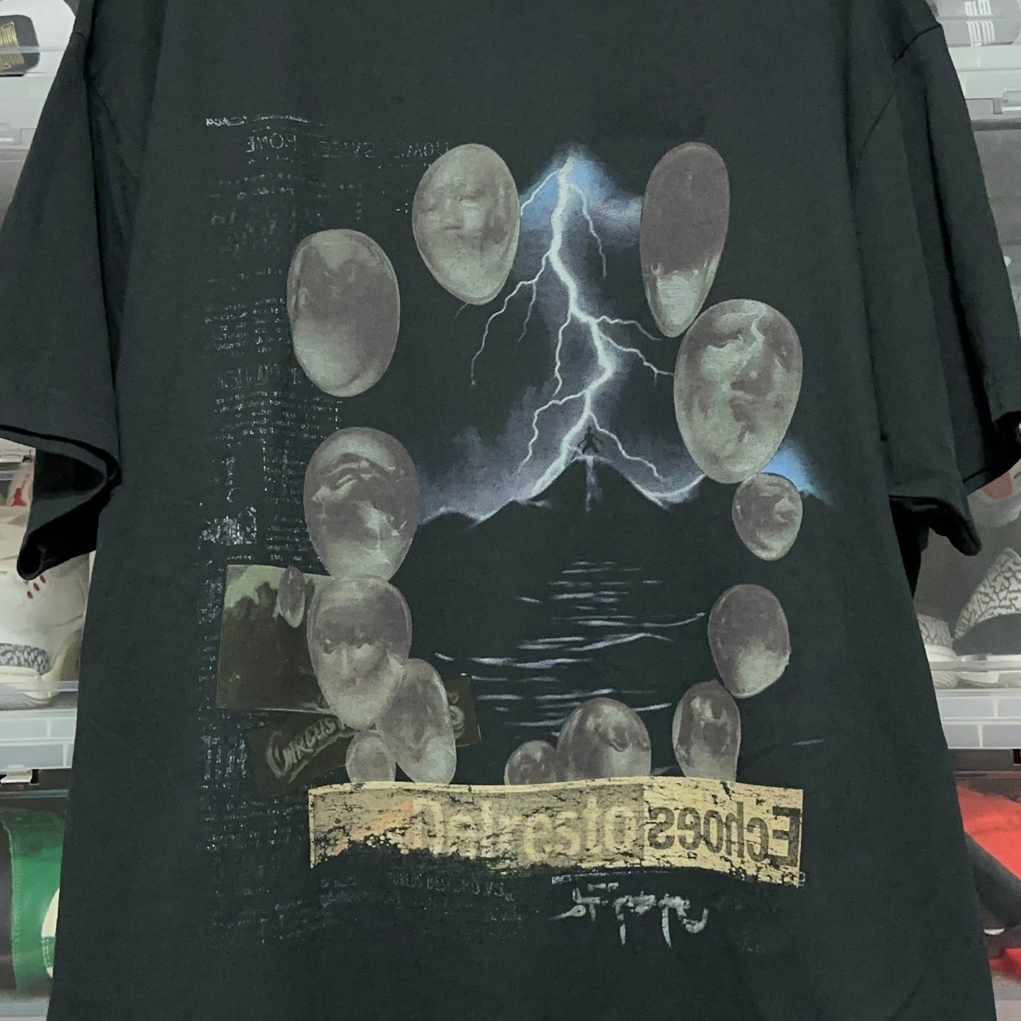 Travis Scott Utopia Circus Maximus Delestro Echoes Tour Tee XL