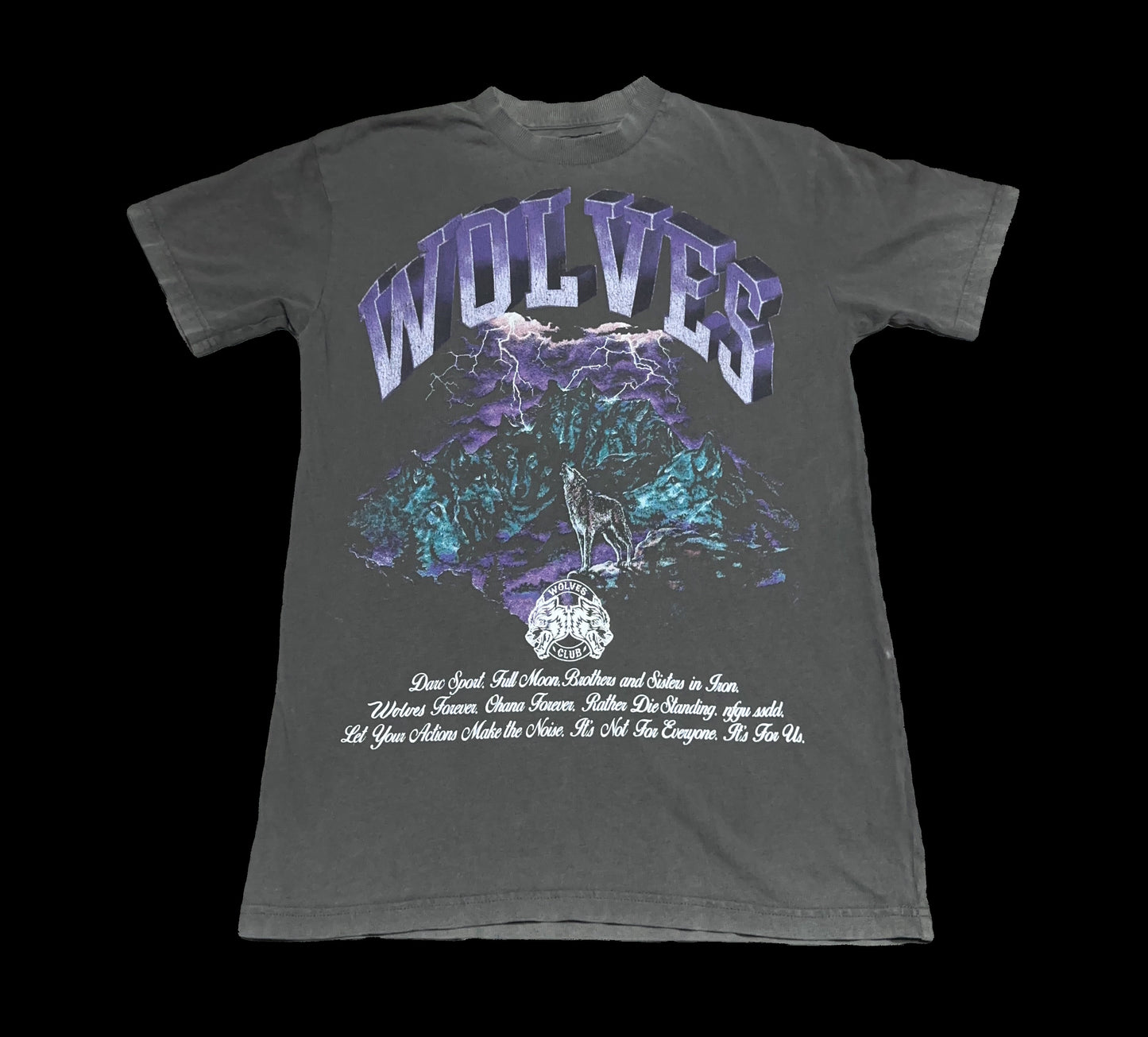 Darc Sport Wolves Club Ohana Tour 2023 Tee Small