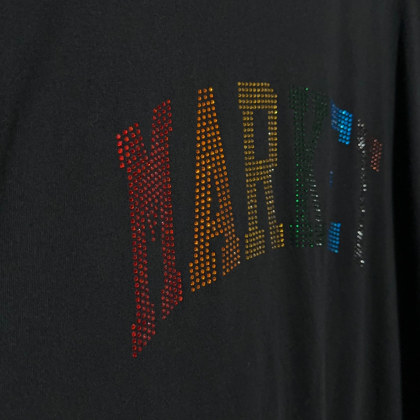 Chinatown Market Rhinestone Spellout Tee XL