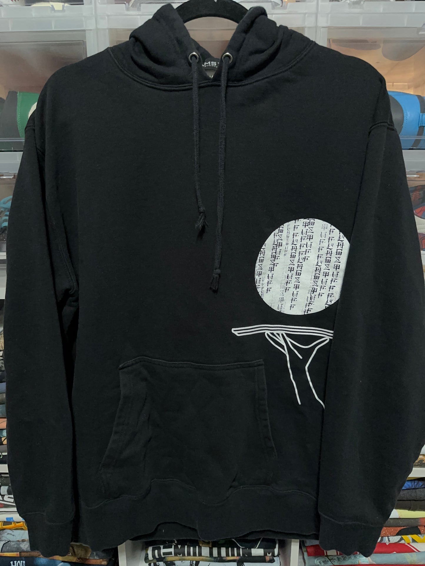 Beams x Flagstuff Anime Girl Collab Hoodie XL