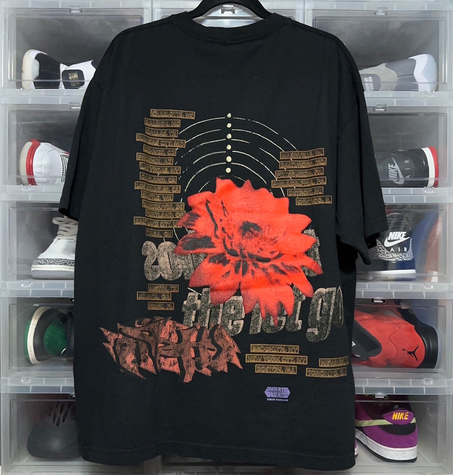 Travis Scott Utopia Circus Maximus Tour Echoes T-Shirt XXL