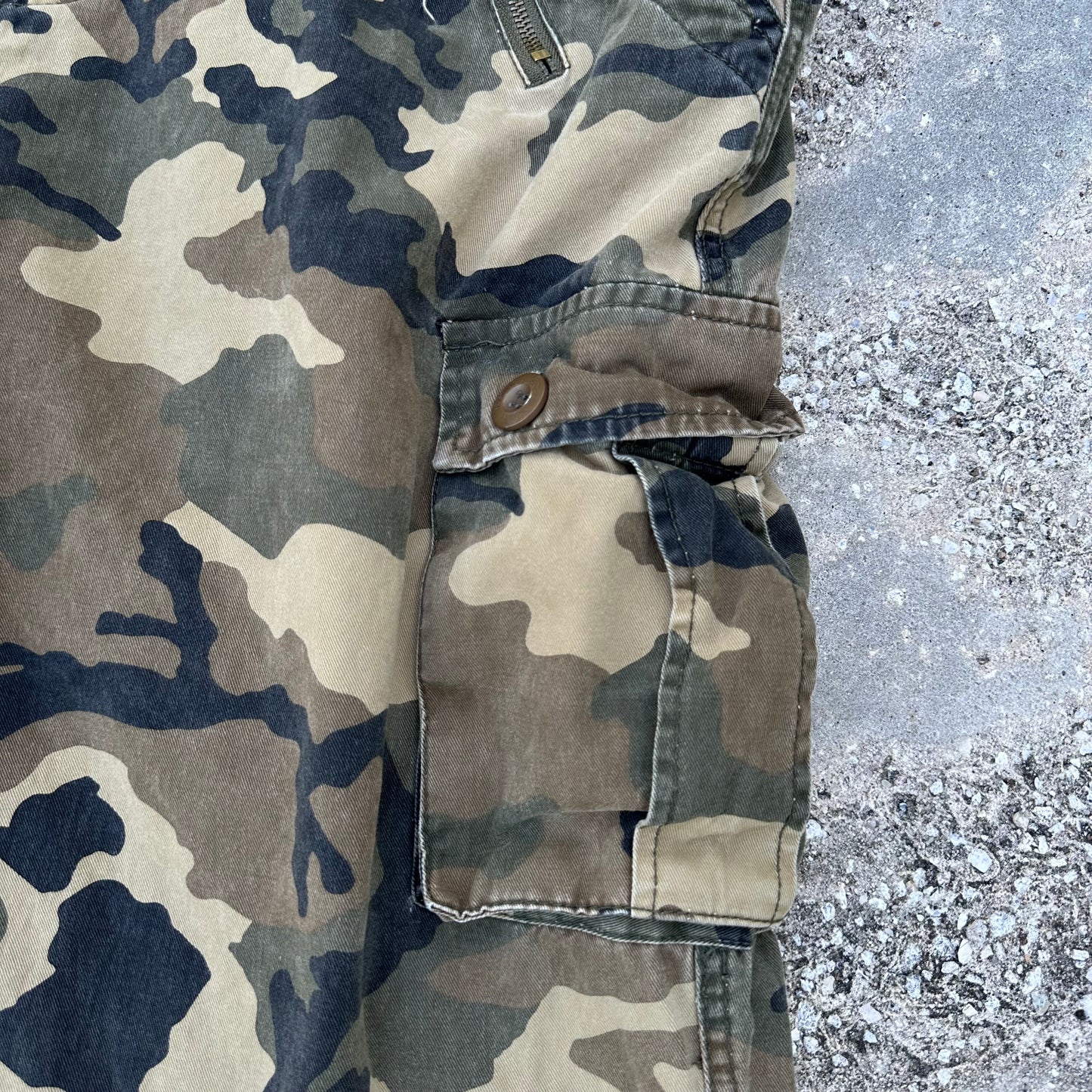 Mustway Military 9 Pocket Camo Cargo Pants Size 42