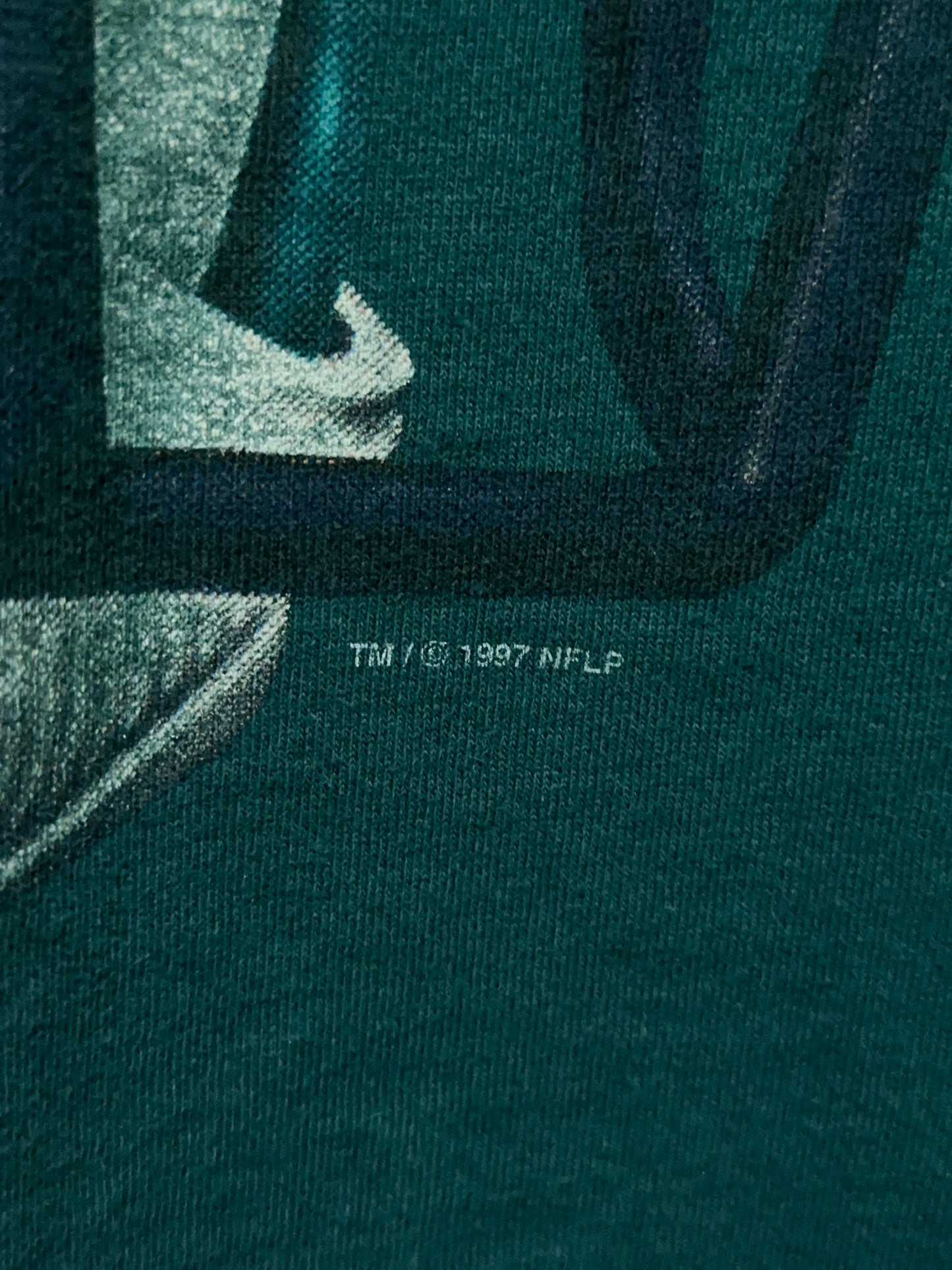 90s Philadelphia Eagles NFL Big Helmut Graphic Tee