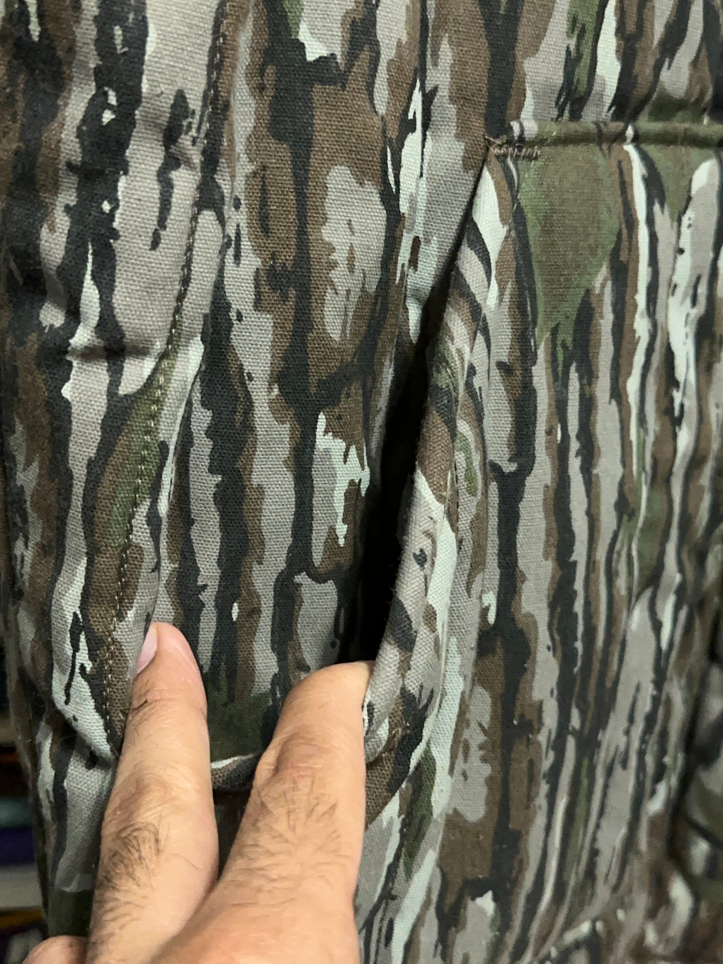 Vintage 90s Walls Realtree Reversible Puffer Vest Size Large