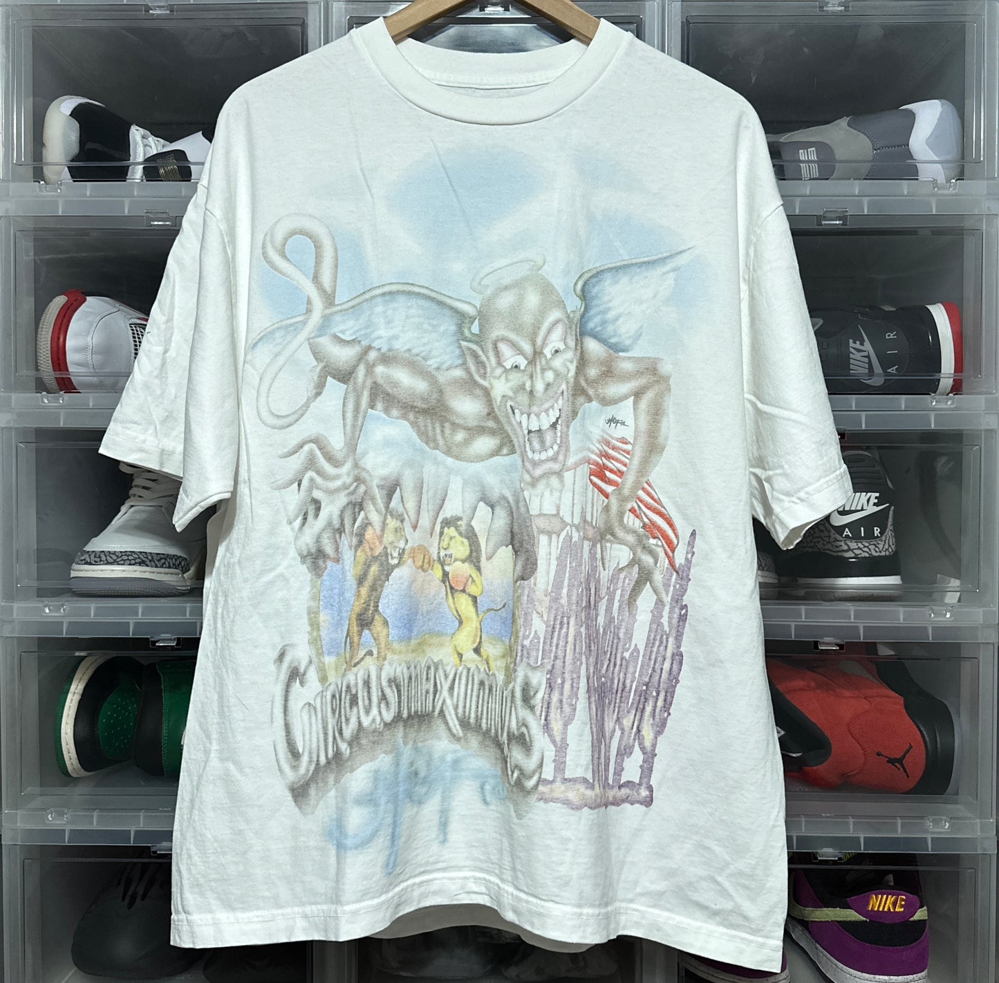Travis Scott Utopia Circus Maximus Tour Goblin Tee XL