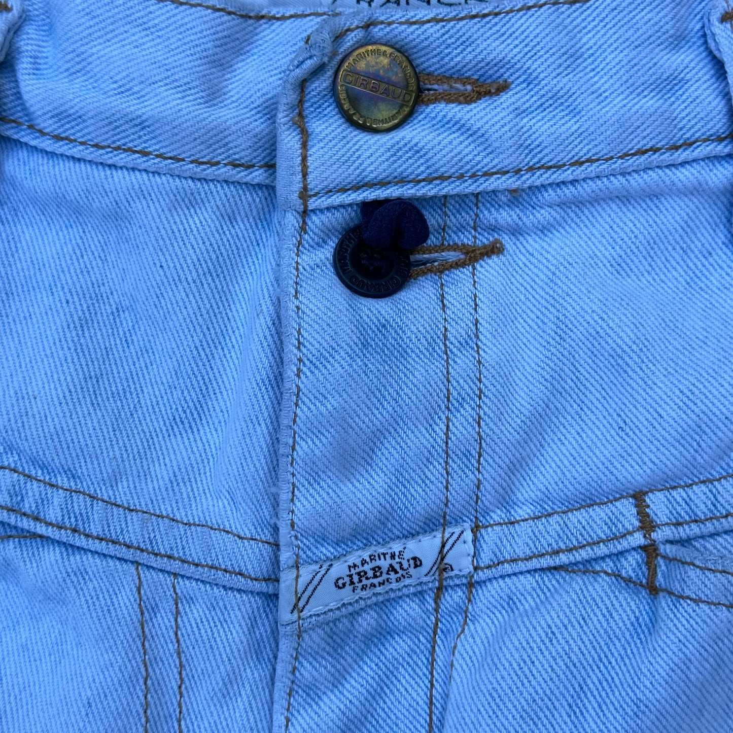 90s Marithe Francois Girbaud Denim Jean Shorts Size 34