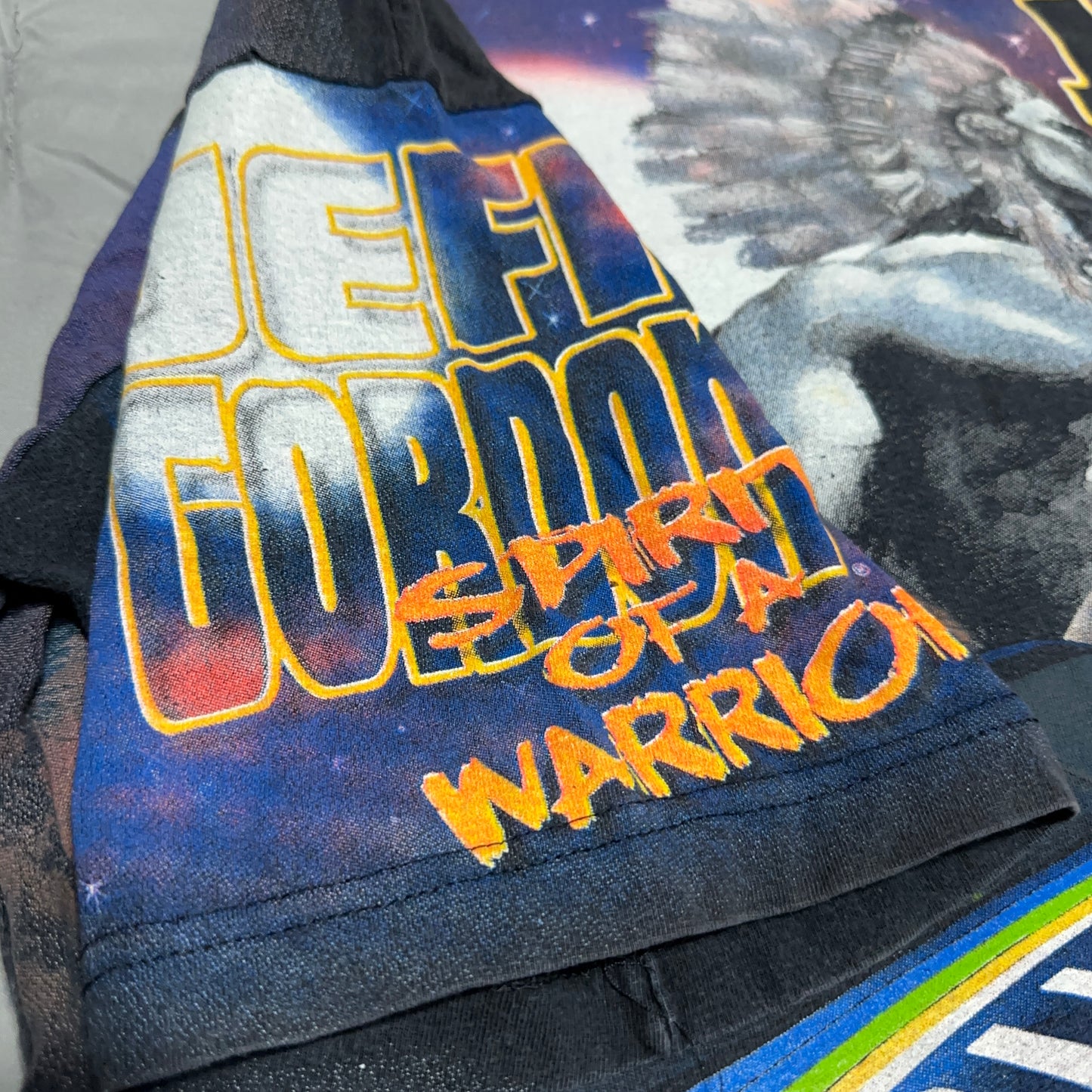 Vintage Jeff Gordon Spirit of a Warrior NASCAR Racing Tee XL