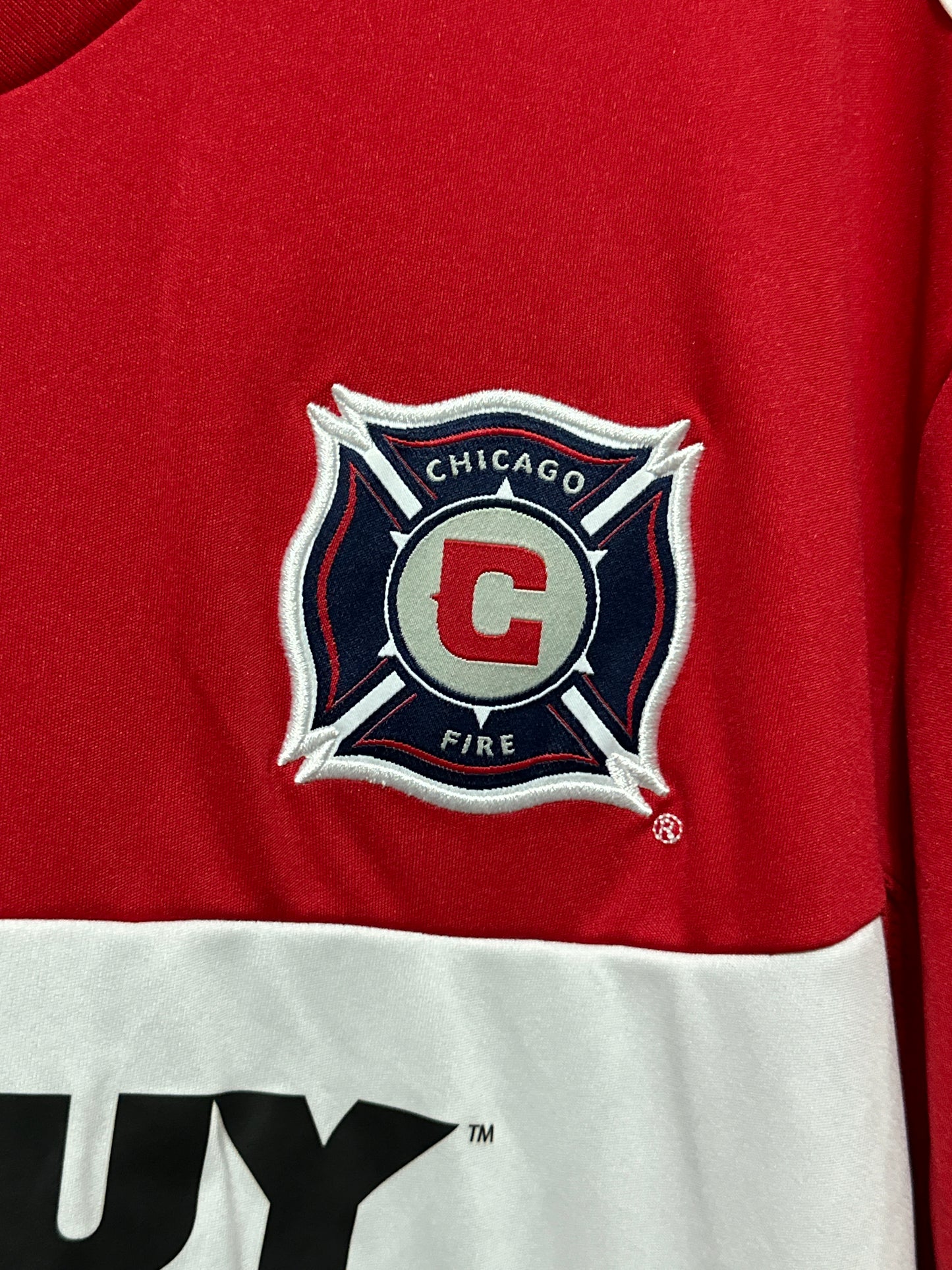 Adidas Chicago Fire MLS 2010 Home Soccer Jersey XL