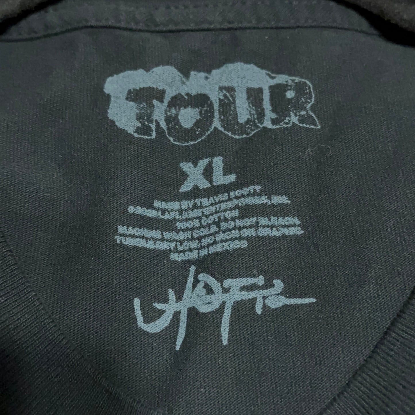 Travis Scott Utopia Circus Maximus Delestro Echoes Tour Tee XL