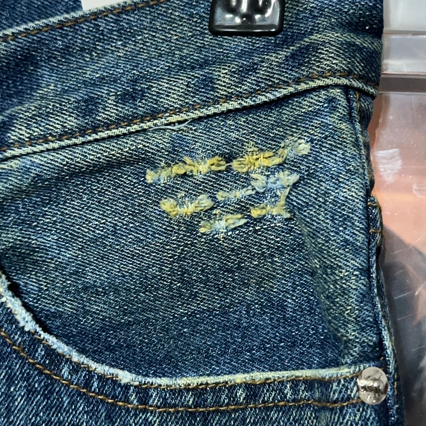 Vintage Diesel Kratt Distressed Denim Jeans 32x34