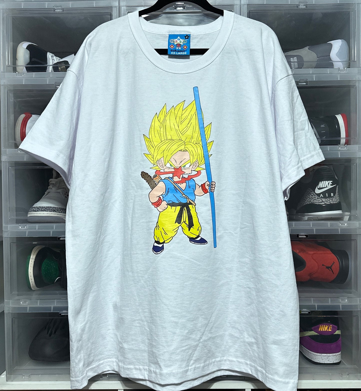 Sukamii Dragon Ball Z Kid Goku Graphic Tee XXL