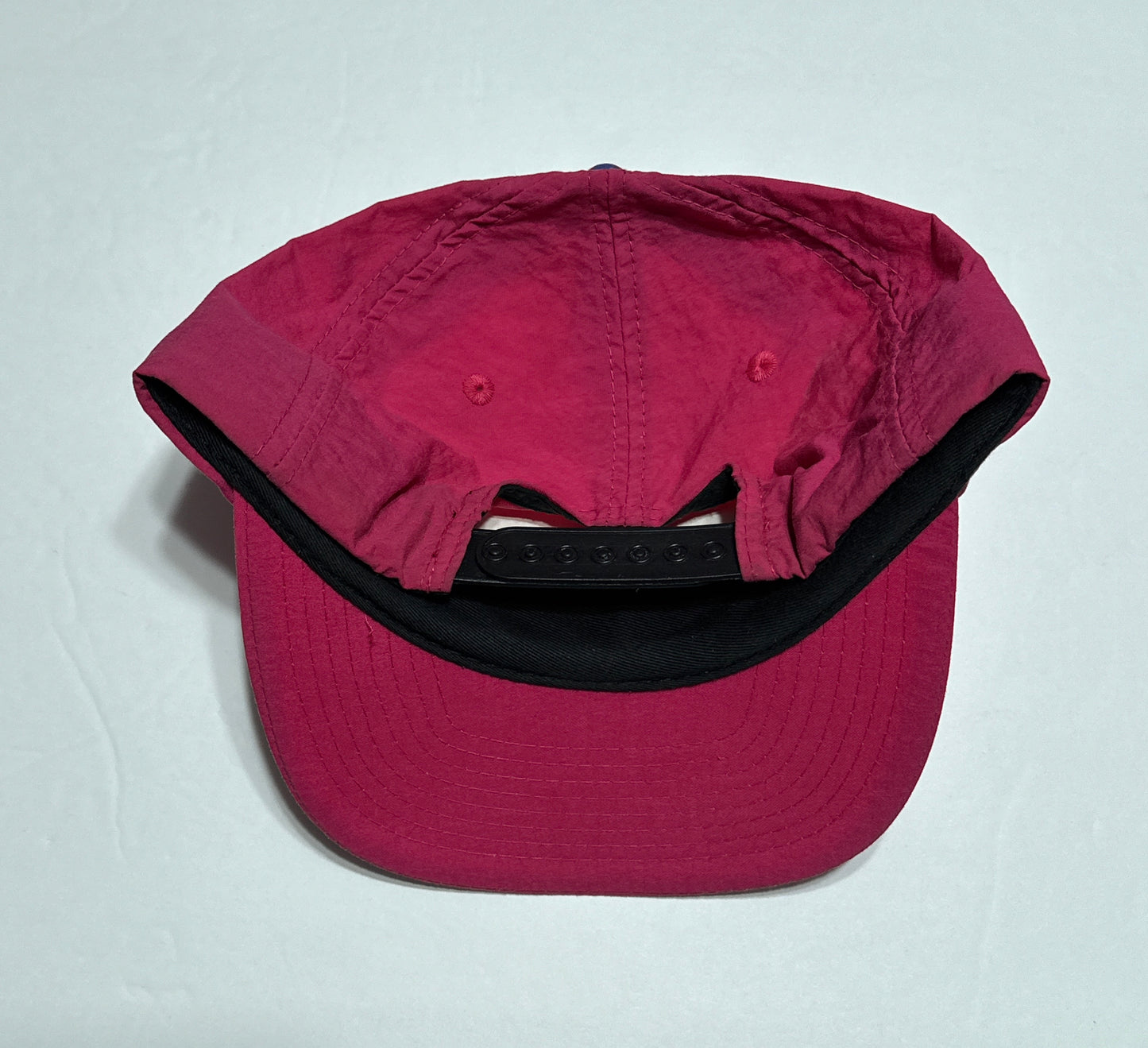 Vintage 90s Nike Embroidered Swoosh Nylon Snapback Hat