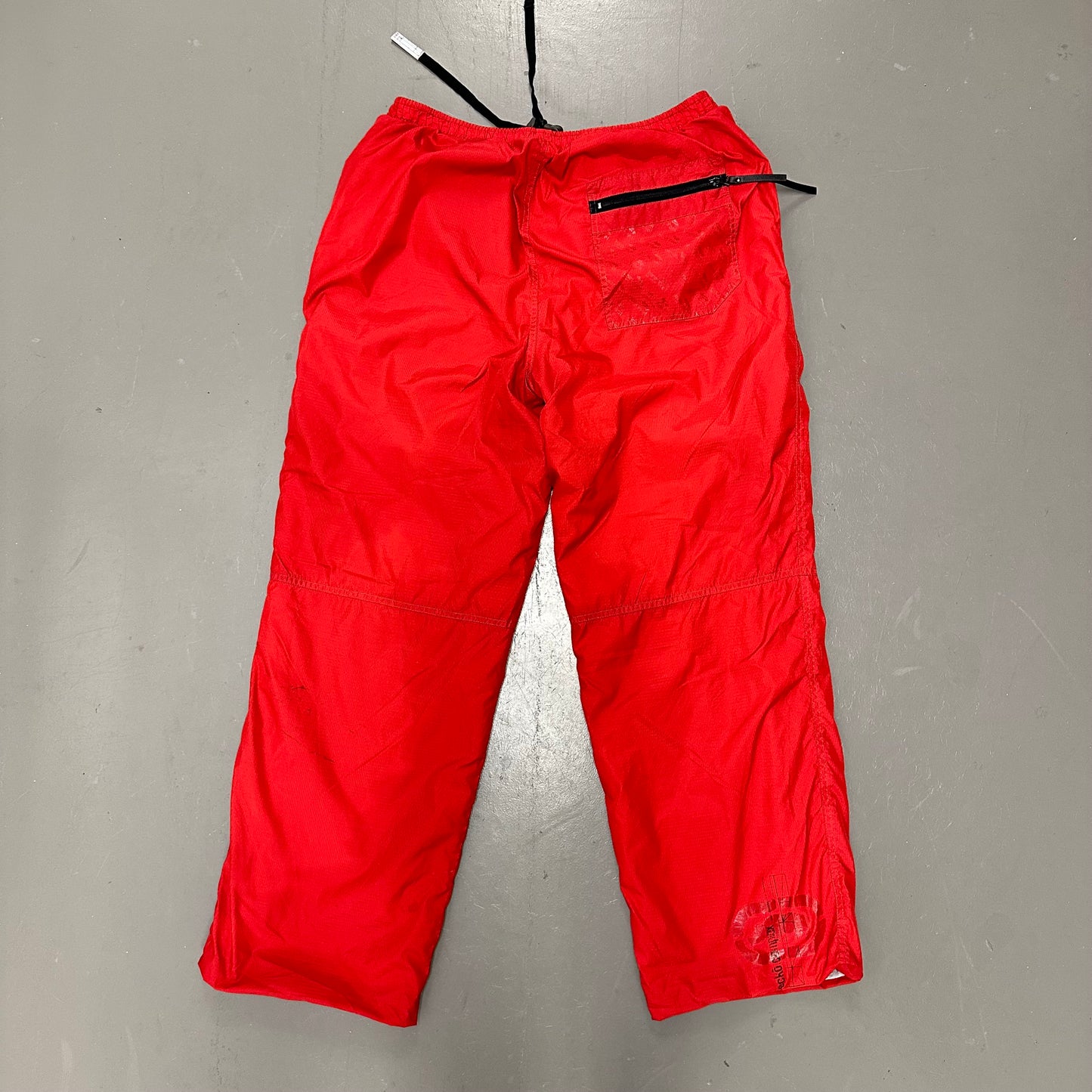 Y2K Ecko Unltd Reversible Baggy Parachute Pants XXL