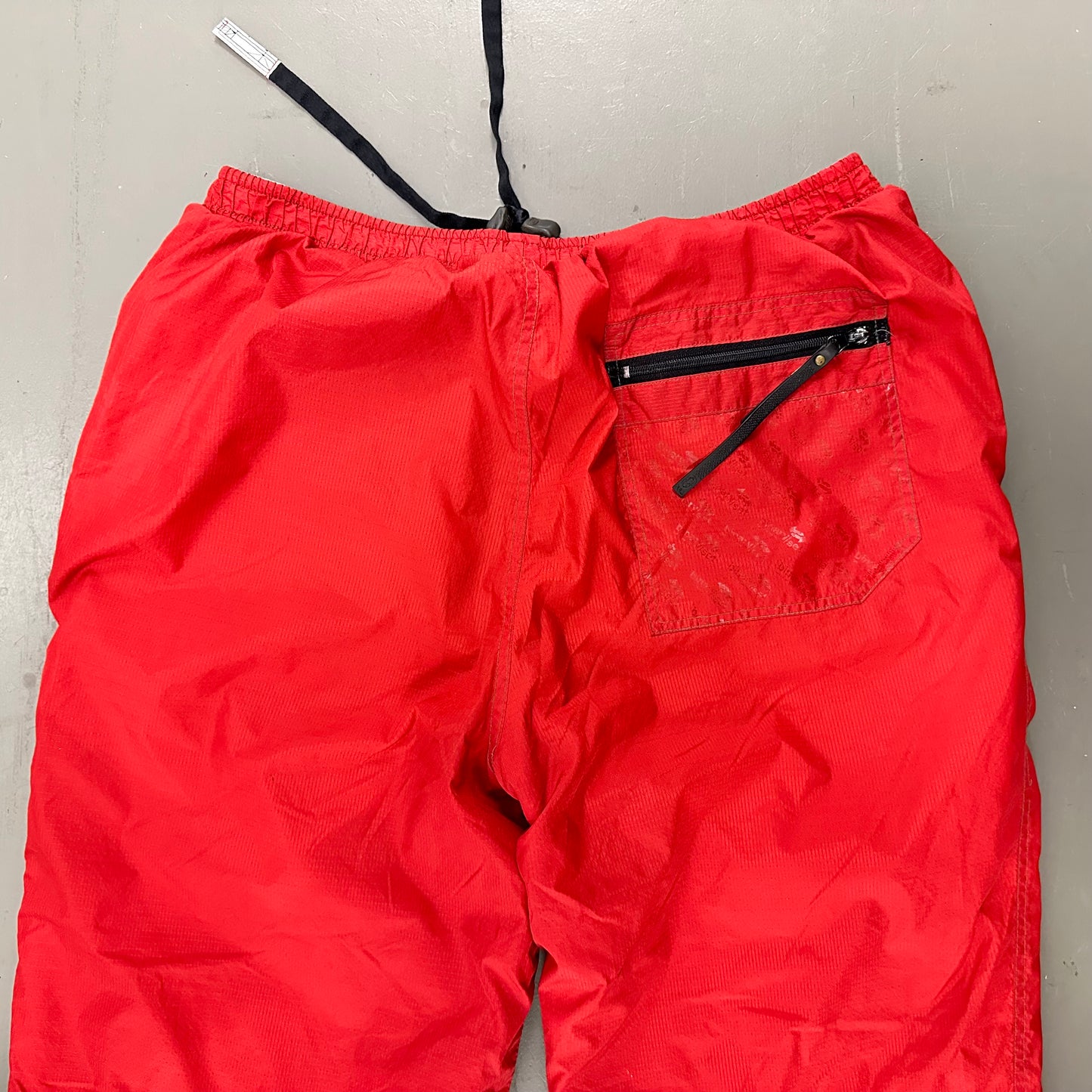 Y2K Ecko Unltd Reversible Baggy Parachute Pants XXL