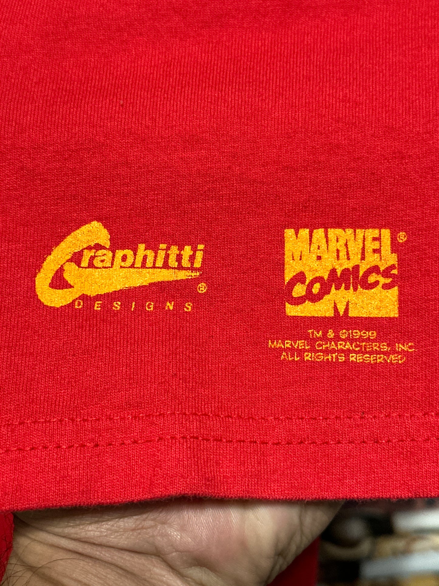 90s Marvel Comics Namor Graphitti Graphic Tee XL