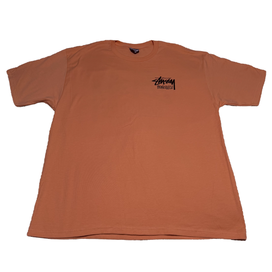 STUSSY HONOLULU LOGO SCRIPT GRAPHIC TEE XL