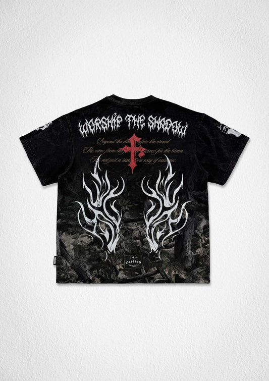 SHADOW WORSHIP GOTHIC CROSS TEE