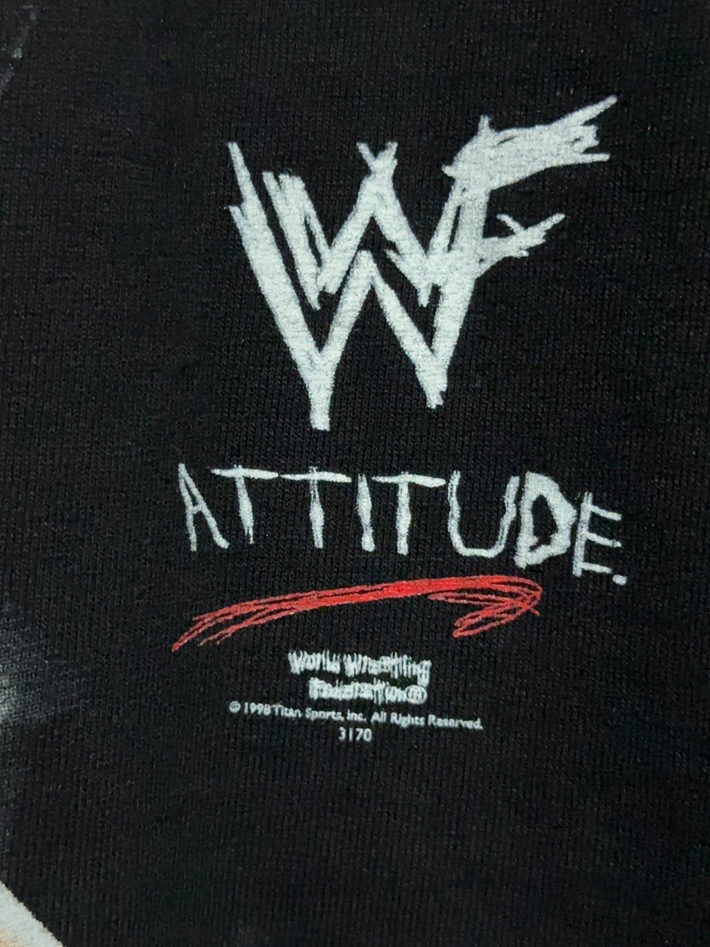 WWF Stone Cold Steve Austin Don't Trust Anybody Long Sleeve Graphic Tee Large